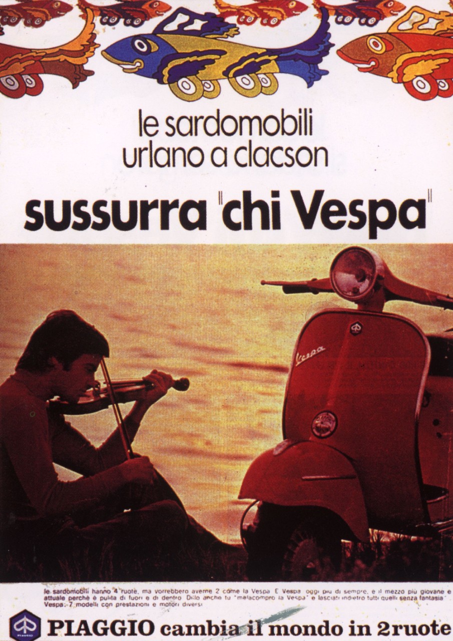 Vespa (1946-2021): le pubblicità 